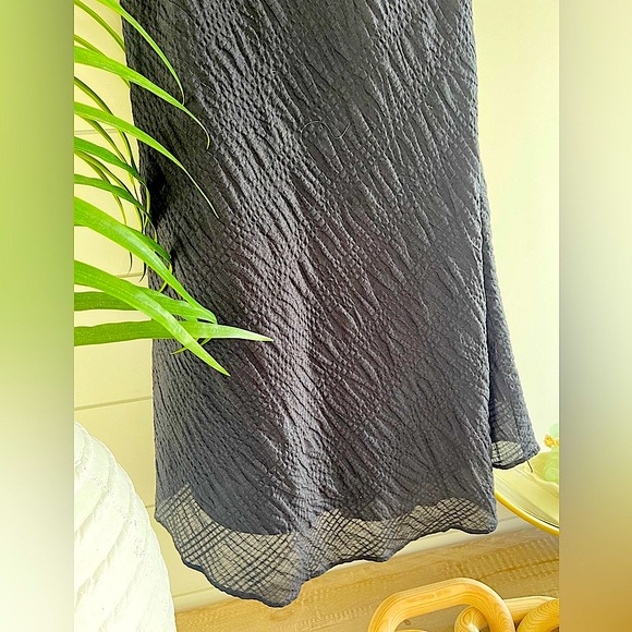 J Crew Size 2 Strapless Dress Black Lined Cotton a line knee length - Picture 7 of 8